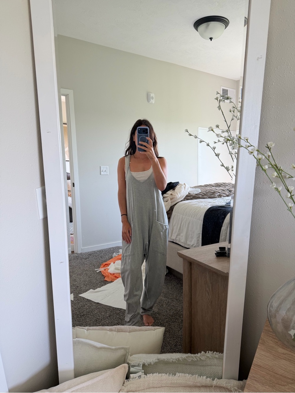 FP Movement Light Gray Jumpsuit